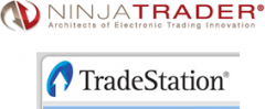 Alternative automatische Handelsterminals wie Ninja Trader, Tradestation und Broker Trading Plattformen - Bild 1.