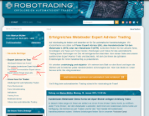 Neue EA Bewertungs und Toplisten auf robotrading,de.